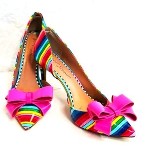 Betsey Johnson Rainbow Pumps